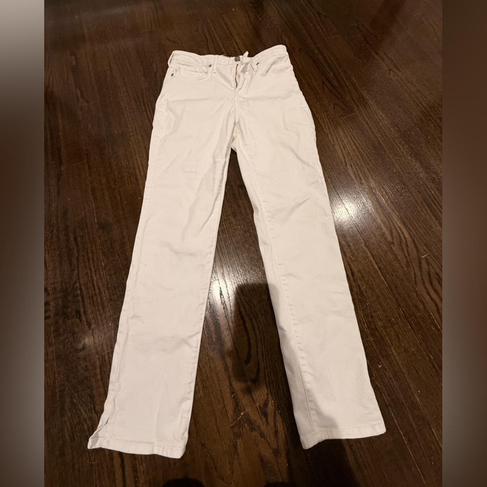NYDJ White Straight-Leg Women's Jeans